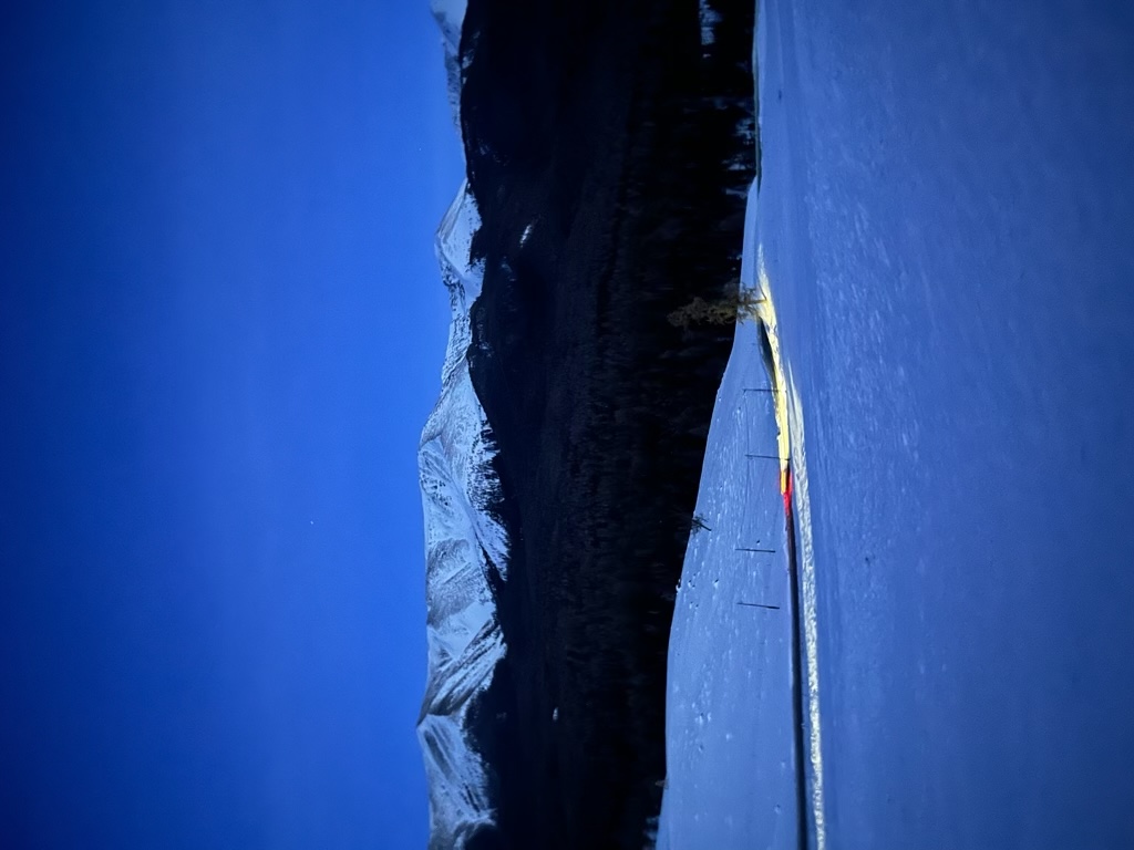 阿蒲发来的雪山